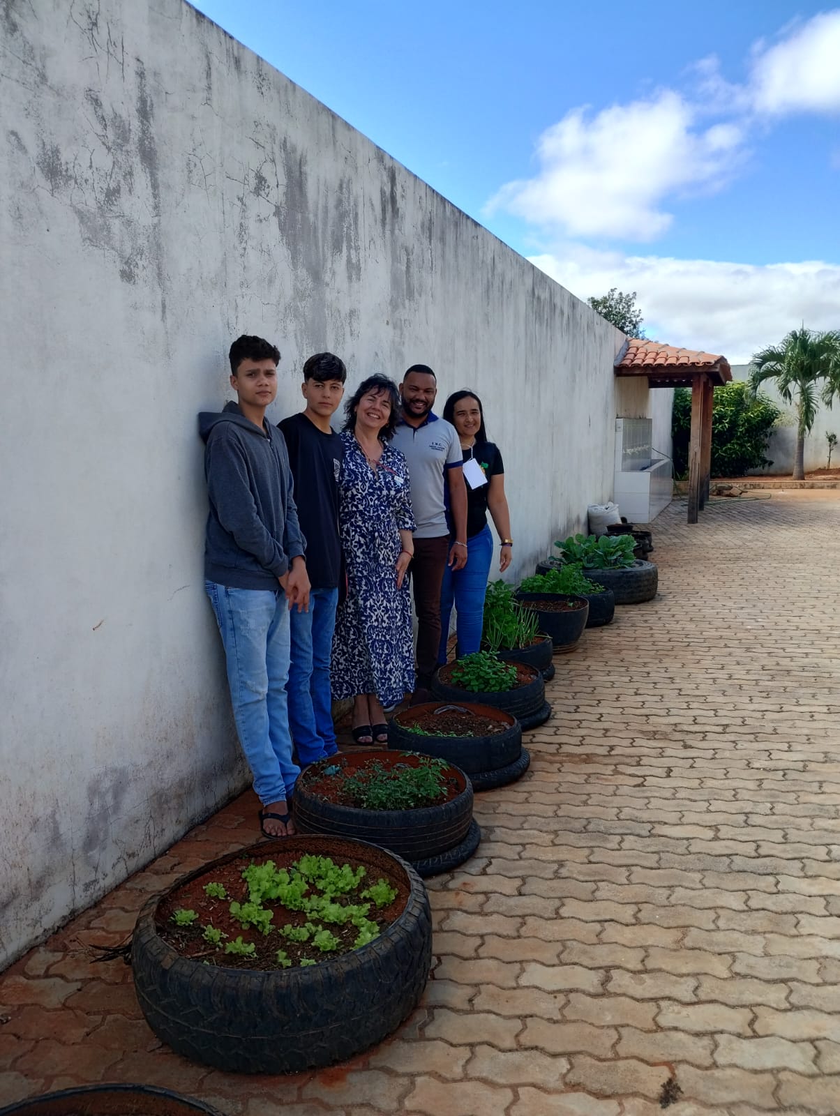 Visita às escolas